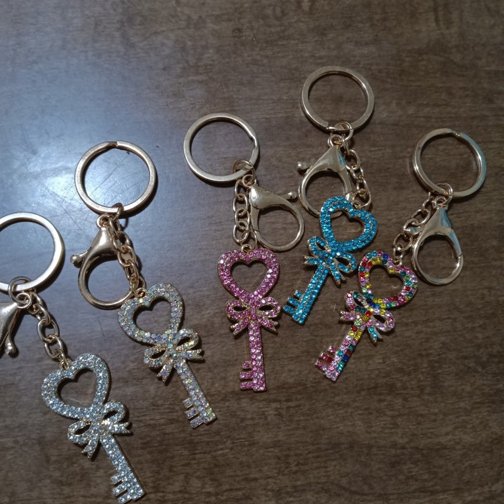 Key to the Heart Keychains